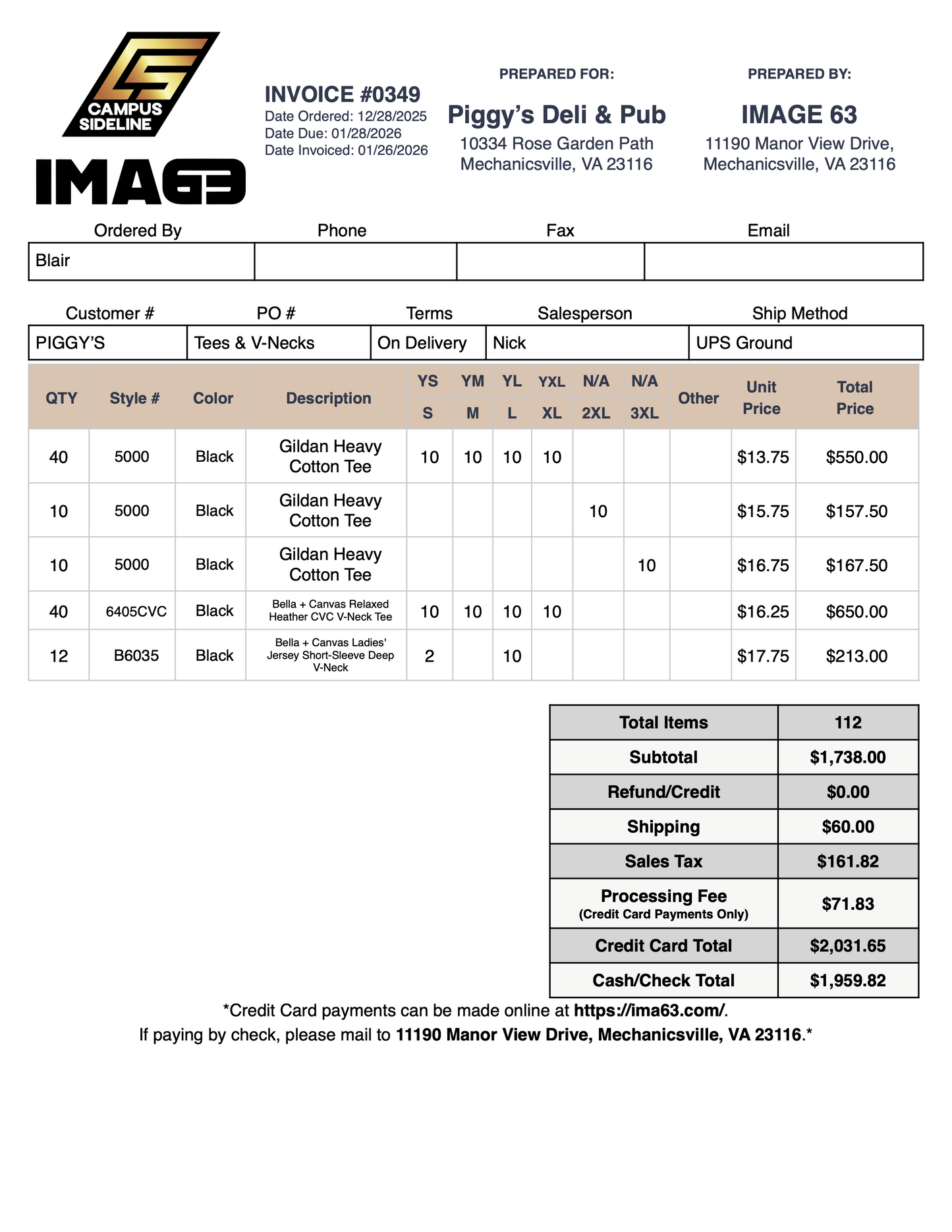 (#0349) Piggy's Deli & Pub