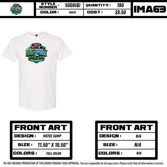 (#0433) McFee Camp Tees