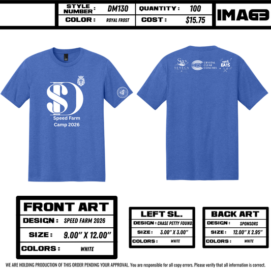 (#0426) Speed Camp 2026