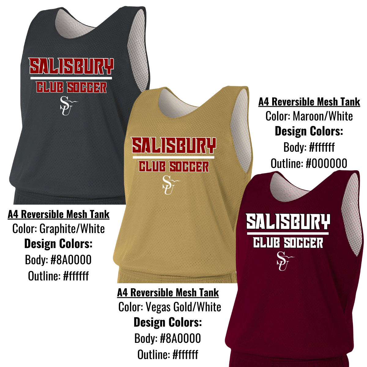 (#0175) Womens Club Soccer Pinnies